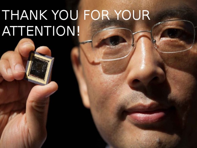 THANK YOU FOR YOUR ATTENTION! 