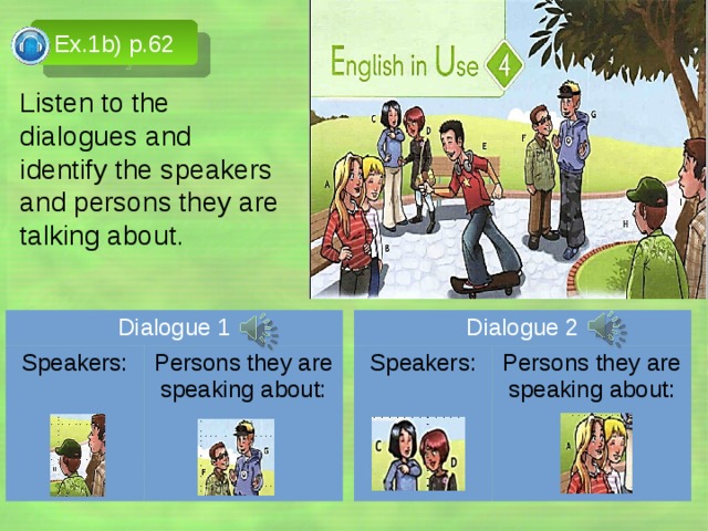 Who are the speakers