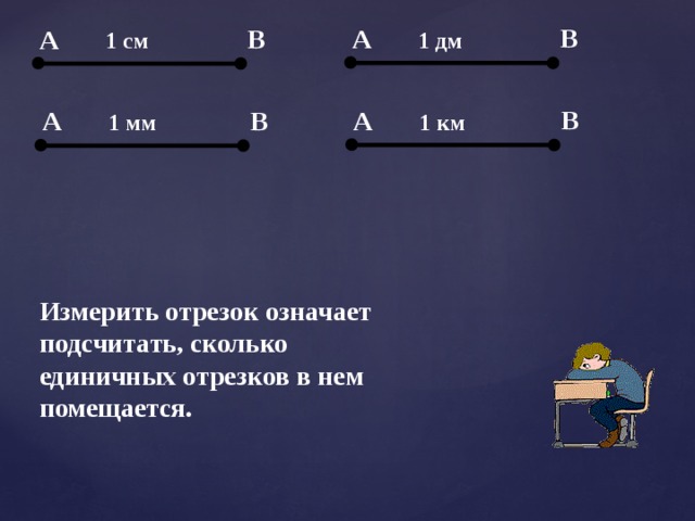 Что означает измерение. Измерение отрезков 5 класс. Что значит измерить отрезок. Измерение длины отрезка 5 класс. Объясните что обозначает измерить длину отрезка.