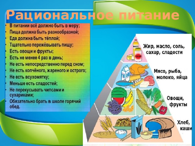 Рациональное питание 