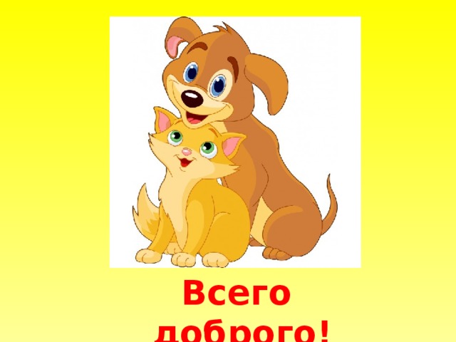 Всего доброго!