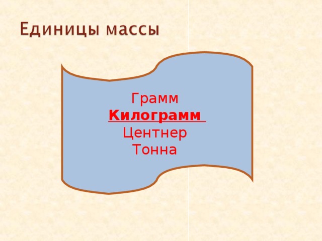 Презентация килограмм 1 класс школа россии презентация и конспект