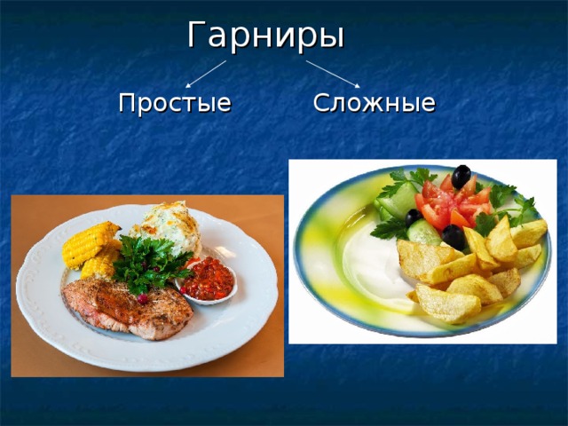 Гарниры Простые Сложные 