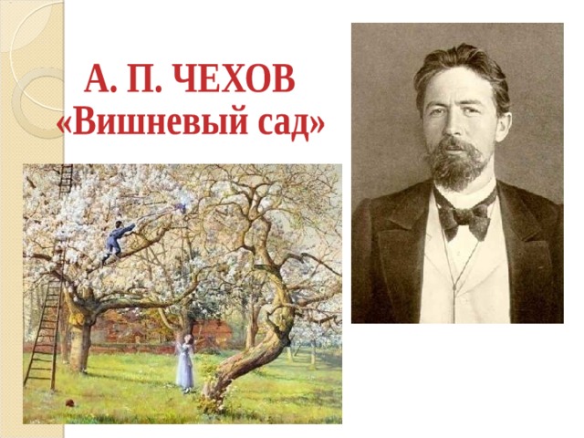 Рисунки к вишневому саду