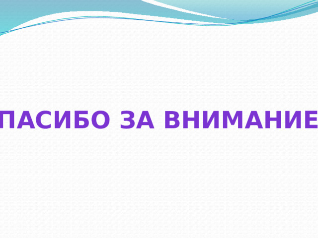 СПАСИБО ЗА ВНИМАНИЕ ! 