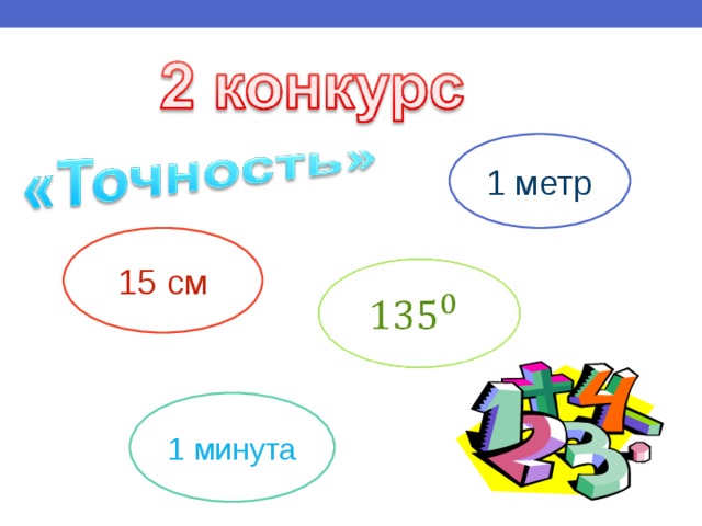 1 метр 15 см 1 минута