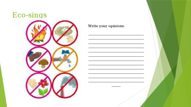Write sing. Eco Eng.
