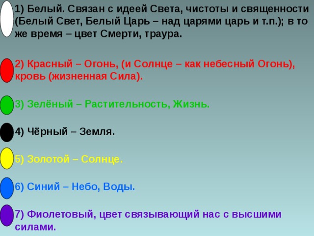 Имя связанное с белым