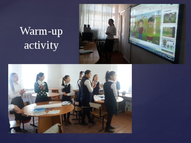 Warm-up activity 