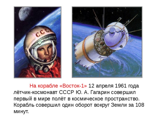 Как называлась ракета гагарина первый полет. Космический корабль Восток Юрия Гагарина 1961. Восток-1 космический корабль Гагарин.