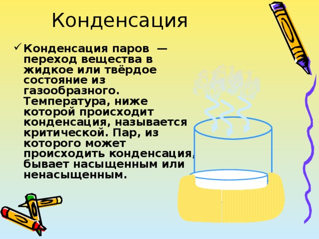 Конденсация