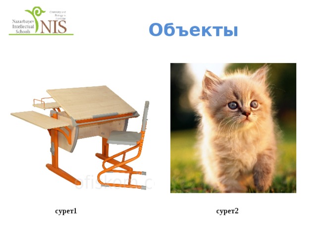 Объекты  сурет1 сурет2  