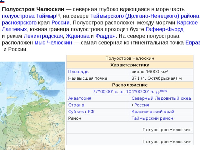Таймырский долгано ненецкий район карта