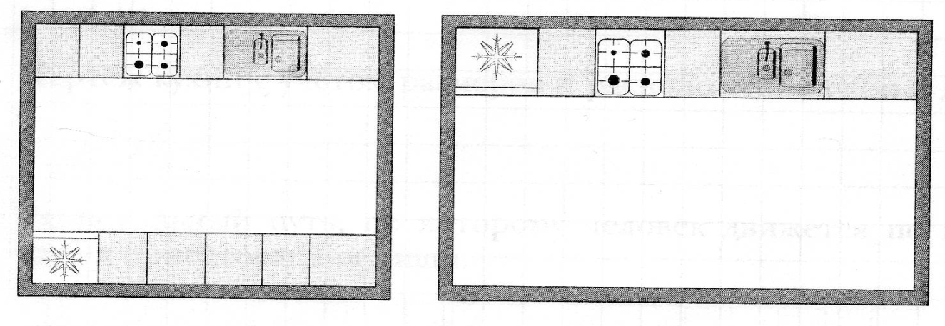 План кухни 5 класс технология рисунок