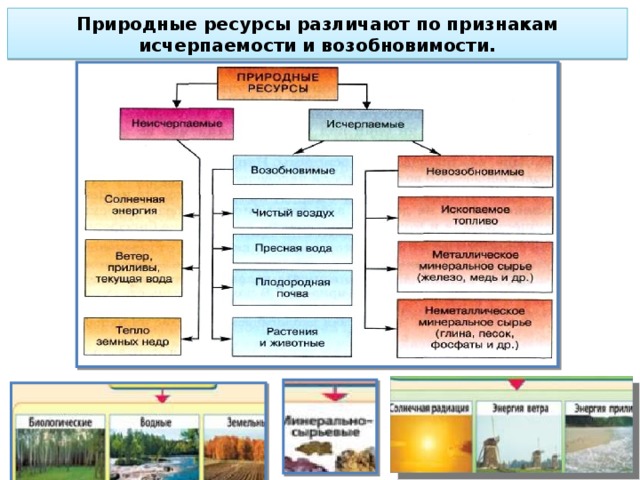 8 природных ресурсов