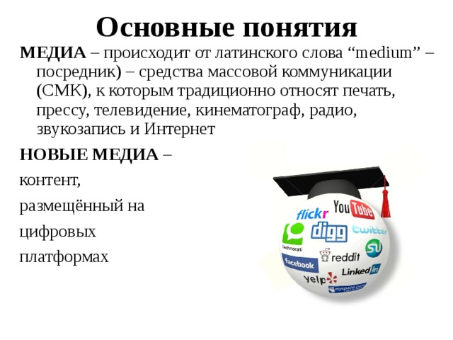 Текст media. Понятие Медиа. Медиаконтент. Медиа термины. Виды медиаконтента.