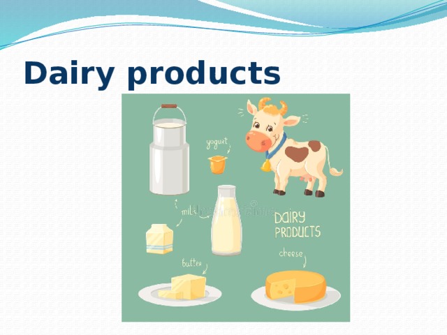 Dairy products 