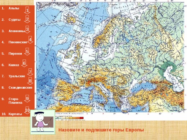 На уроке географии мария построила профиль рельефа евразии представленный на рисунке 1 ответы