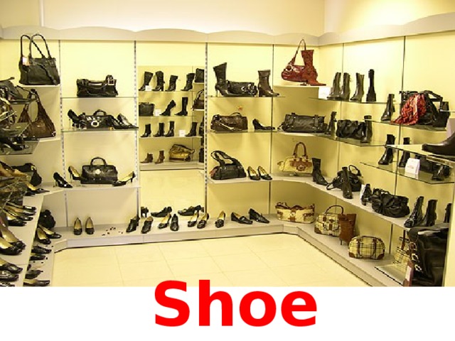 Shoe shop 