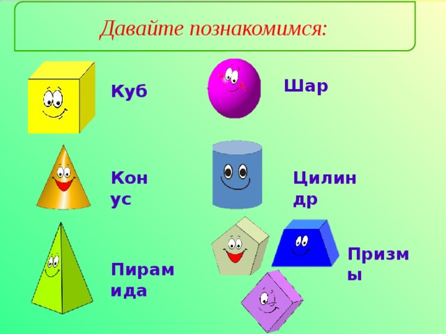 Конус пирамида цилиндр