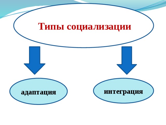 Виды социализации