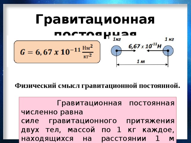 Гравитационная постоянная. Физический смысл гравитационной постоянной. Гравитационная постоянная физика. Гравитационная постоянная физический смысл. Смысл постоянной тяготения.