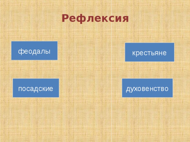 Феодалы и крестьяне. Крестьяне ноги феодалы руки духовенство голова.