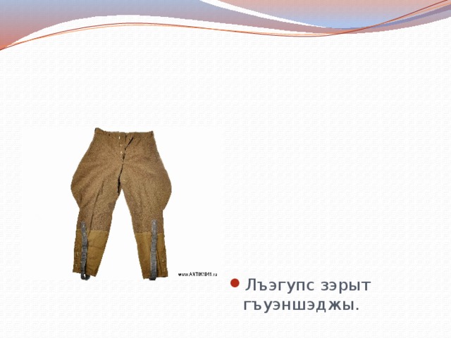 Лъэгупс зэрыт гъуэншэджы. 