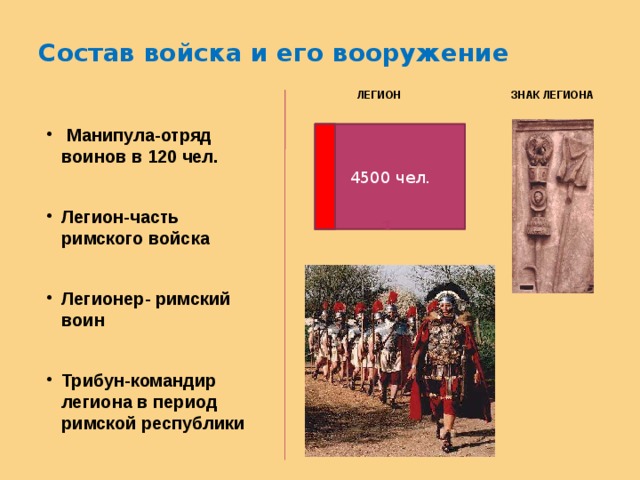 Войско состояло из. Информация о римской армии периода Республики. Снаряжение римских воинов в период римской Республики 5 класс. Снаряжение римских воинов в период римской Республики сообщения. Проект о снаряжение римских воинов в период римской Республики.