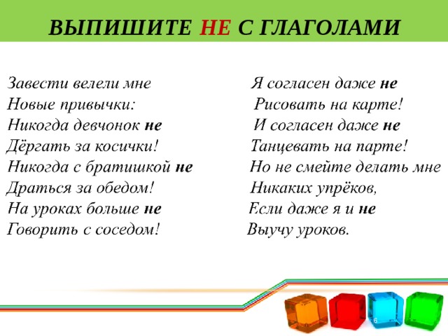 Русский язык 3 класс обобщение знаний о глаголе презентация