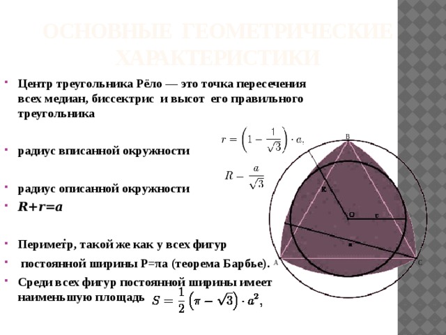Треугольник рело проект