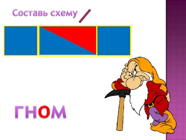 Схема слова гном