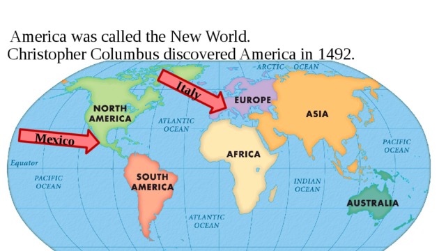 America discovered in 1492. Christopher Columbus discovered America in. The Discovery of America Christopher Columbus. America was discovered by. Americaa.