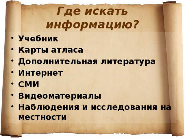 Дополнительная литература интернет. Где искать информацию. Где и как искал информацию для проекта. Где искать информацию наблюдать.