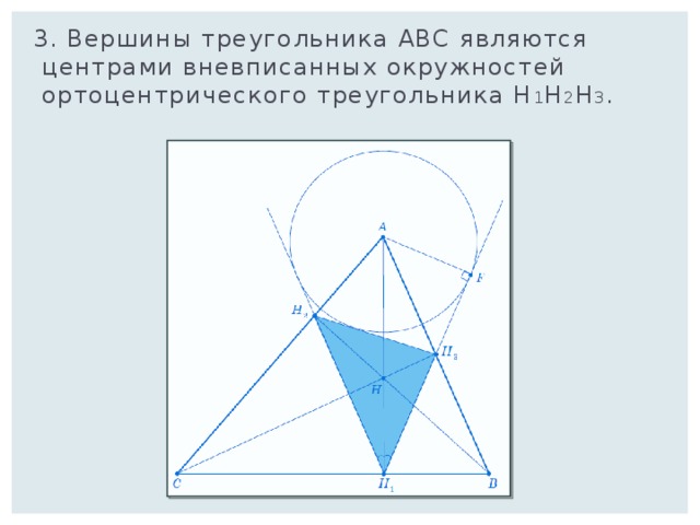 Ортоцентрический тетраэдр рисунок