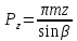 Уравнение кинематического баланса цепи в развернутом виде