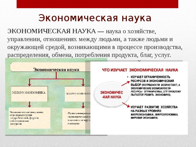 Отношения обмена в экономике