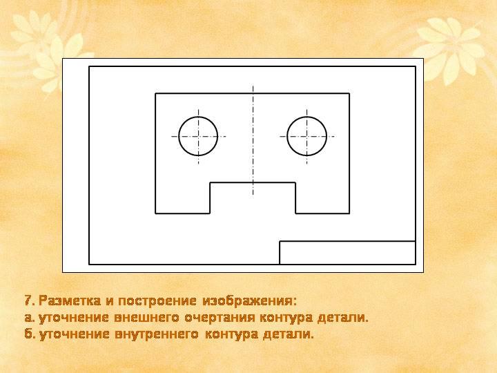 Какие пересеченные линии указывают на центр круга окружности на чертежах