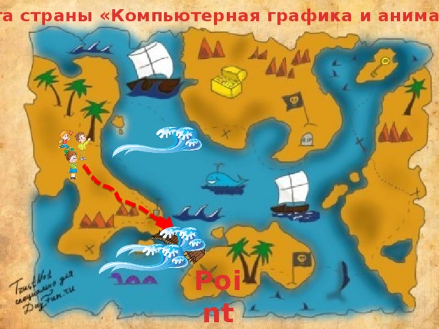 Карта страны «Компьютерная графика и анимация» Point 