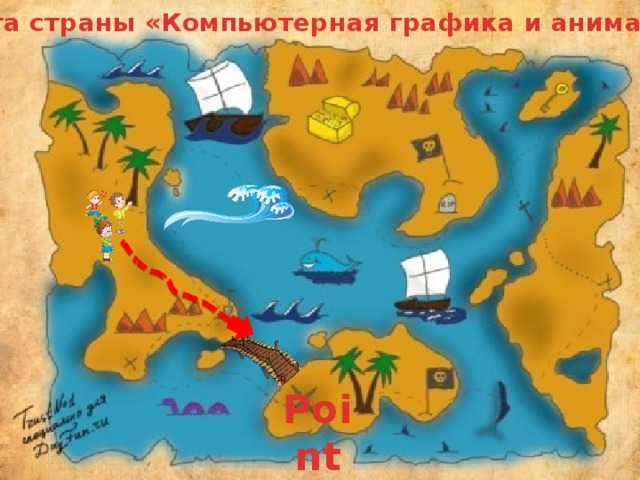 Карта страны «Компьютерная графика и анимация» Point 