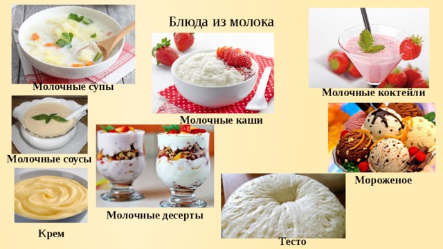 Молоко и молочные продукты презентация 7 класс технология