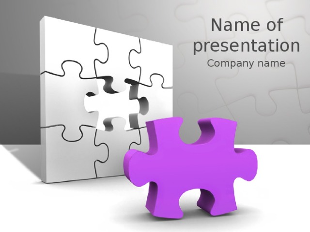 Name of  presentation Company name 