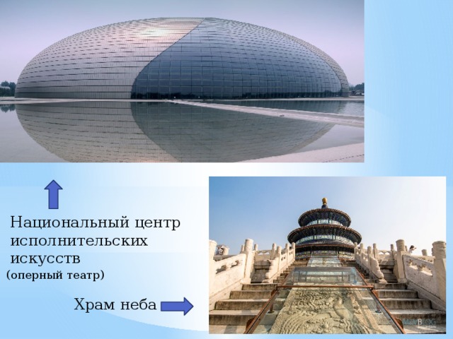 Национальный центр исполнительских искусств (оперный театр) Храм неба