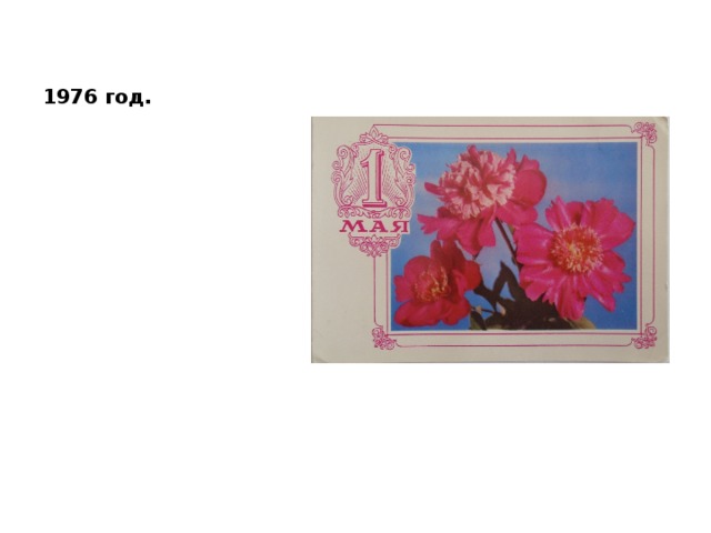 1976 год. 