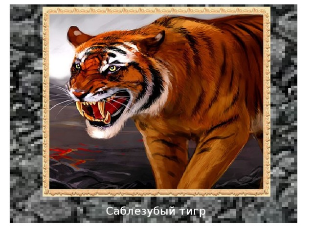 Саблезубый тигр 
