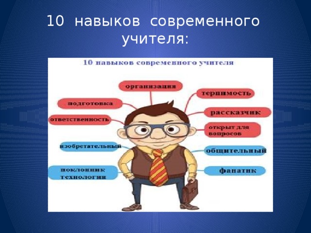 Школа современного учителя достижения современной науки