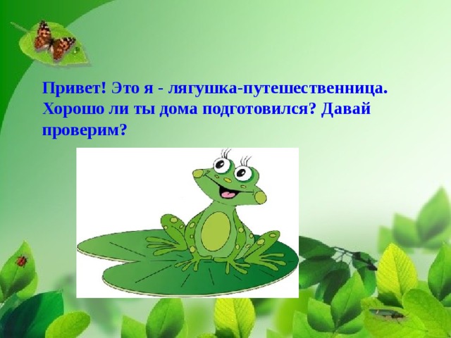 План сказки две лягушки