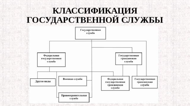 Государственная классификация