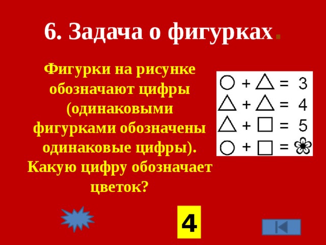 Фигурки на рисунке обозначают цифры какую цифру обозначает цветок