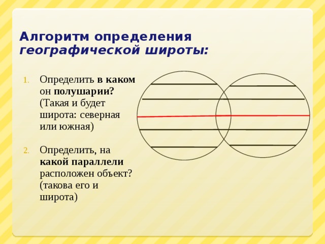 Определение географических координат 5 класс география презентация